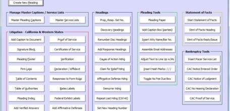Automate Your Pleadings