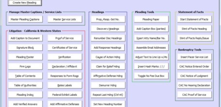 Automate Your Pleadings